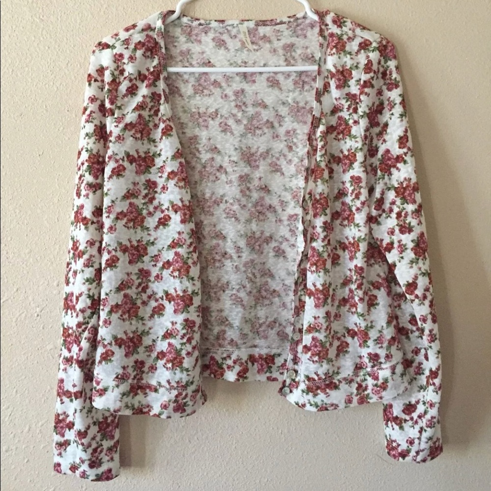 Floral Cardigan